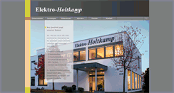 Desktop Screenshot of elektro-holtkamp.de